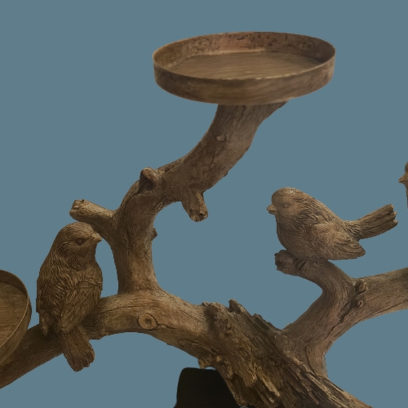 *NWOT Melrose International 3 Bird Candle Holder - Picture 3 of 5